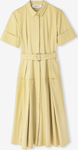 Ipekyol Shirt Dress in Yellow: front