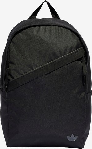 ADIDAS ORIGINALS Backpack in Black: front