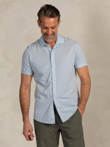 Fit confort Chemise NZA New Zealand Auckland en bleu