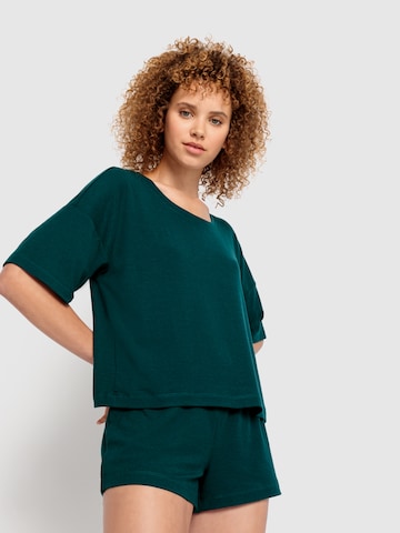 LSCN by LASCANA Pajama in Green: front