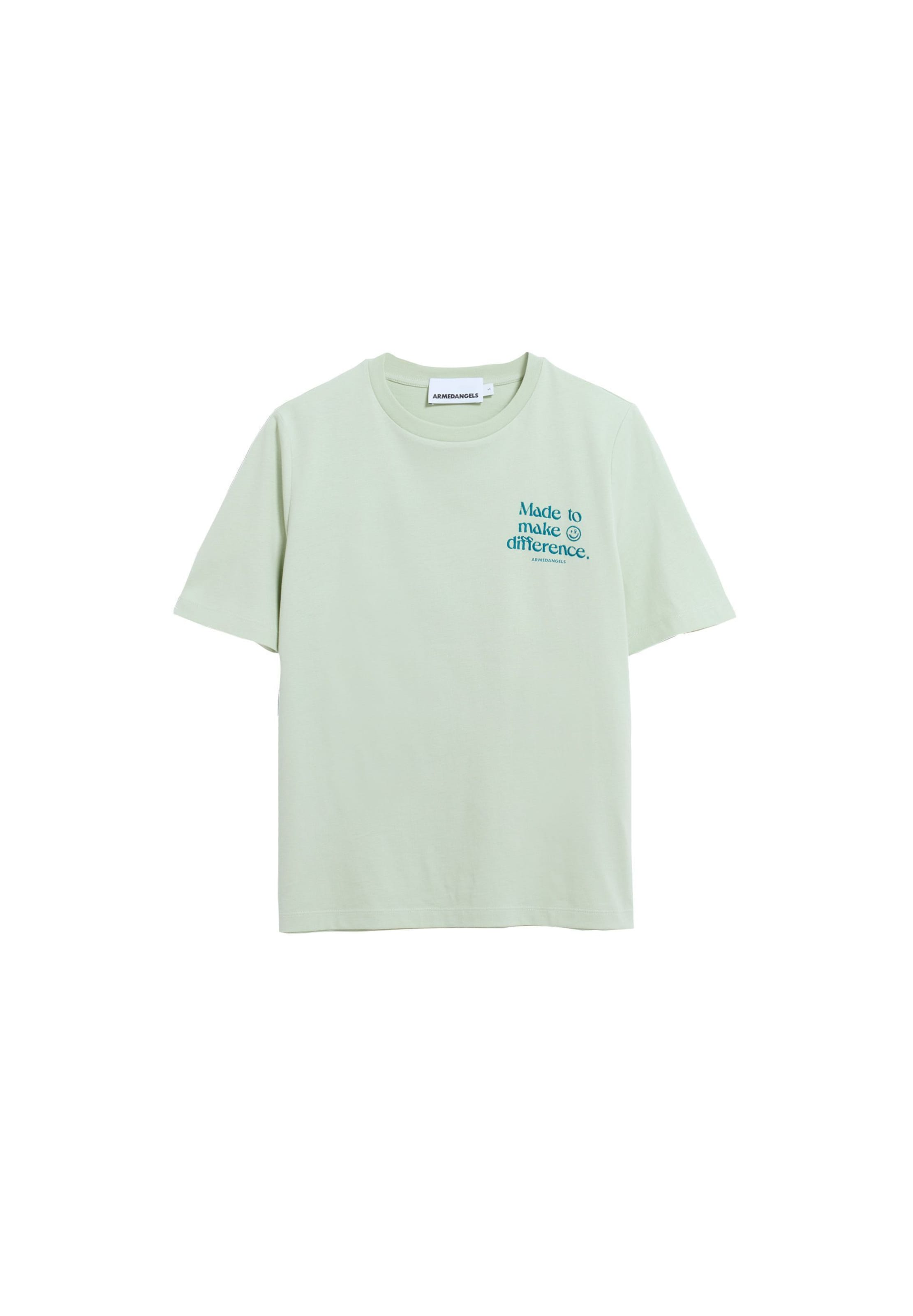 ARMEDANGELS T-Shirt in Grün: Vorderseite