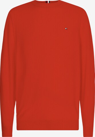 Pull-over TOMMY HILFIGER en rouge : devant