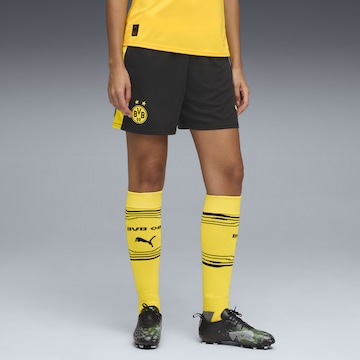 PUMA Regular Sportbroek 'Borussia Dortmund 25/26' in Zwart: voorkant