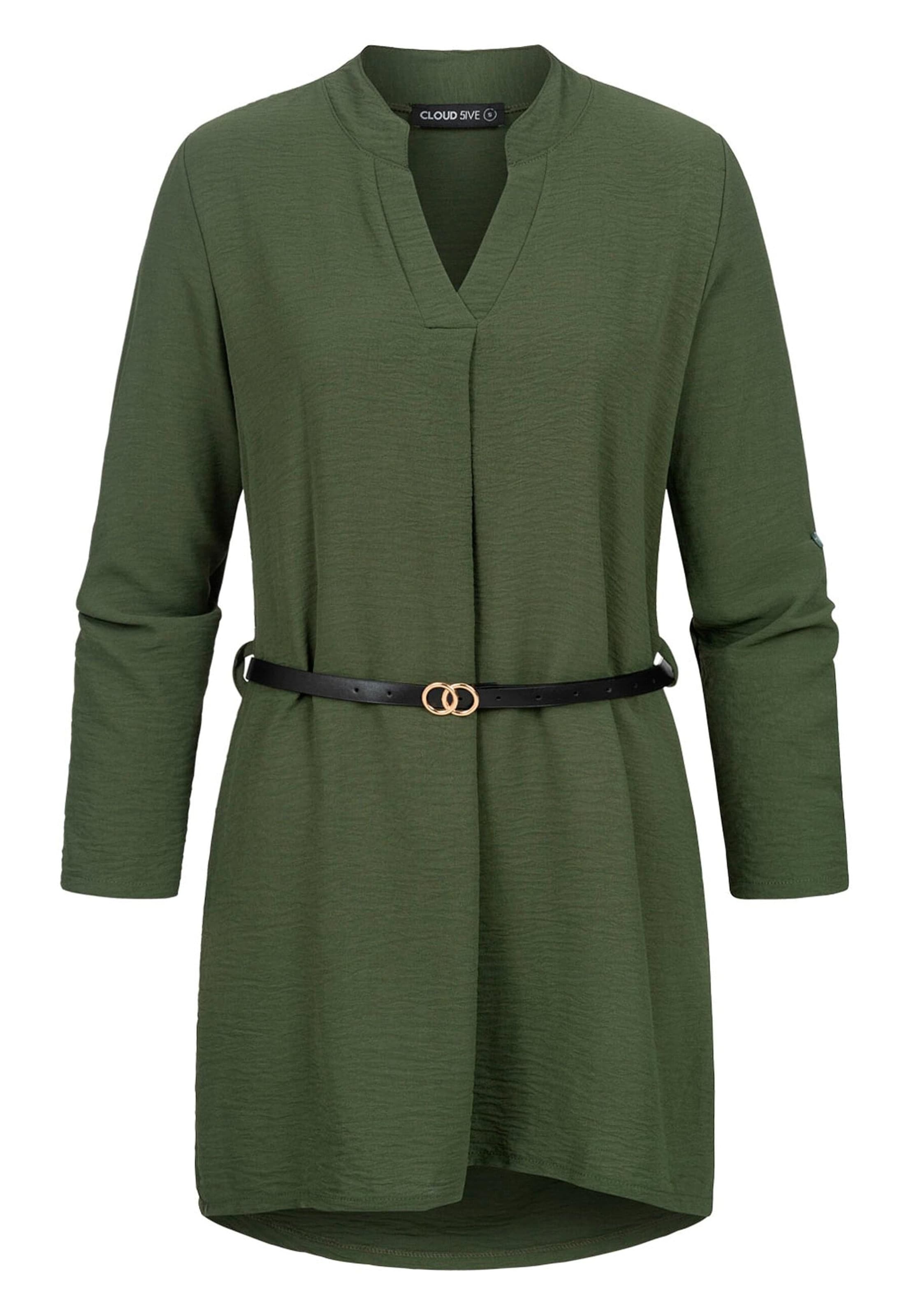 Cloud5ive Tuniek in Groen: voorkant