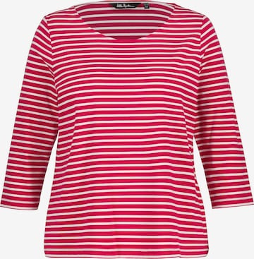 Ulla Popken T-shirt i röd: framsida