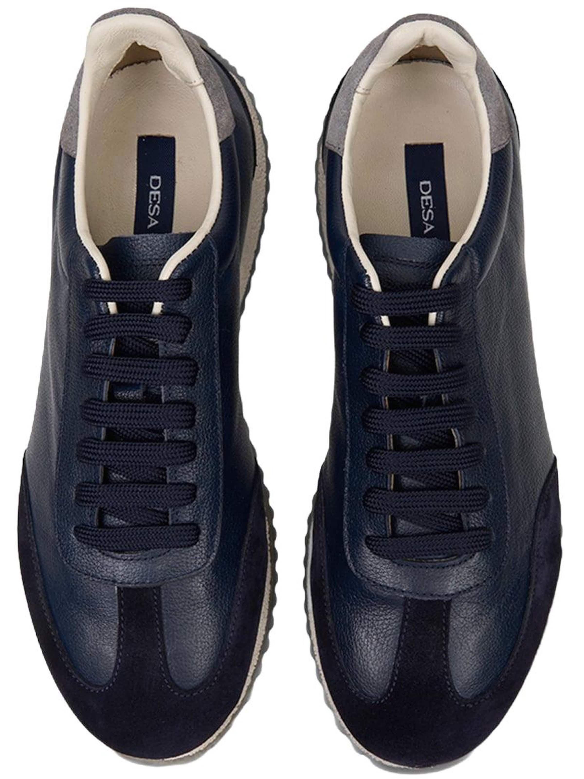Desa - Zapatillas sin cordones 'Sneaker' en azul