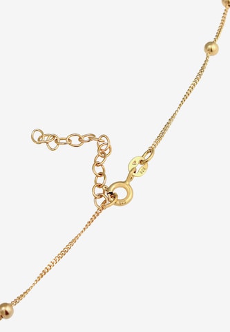 ELLI Halskette Basic Kette, Kugel in Gold