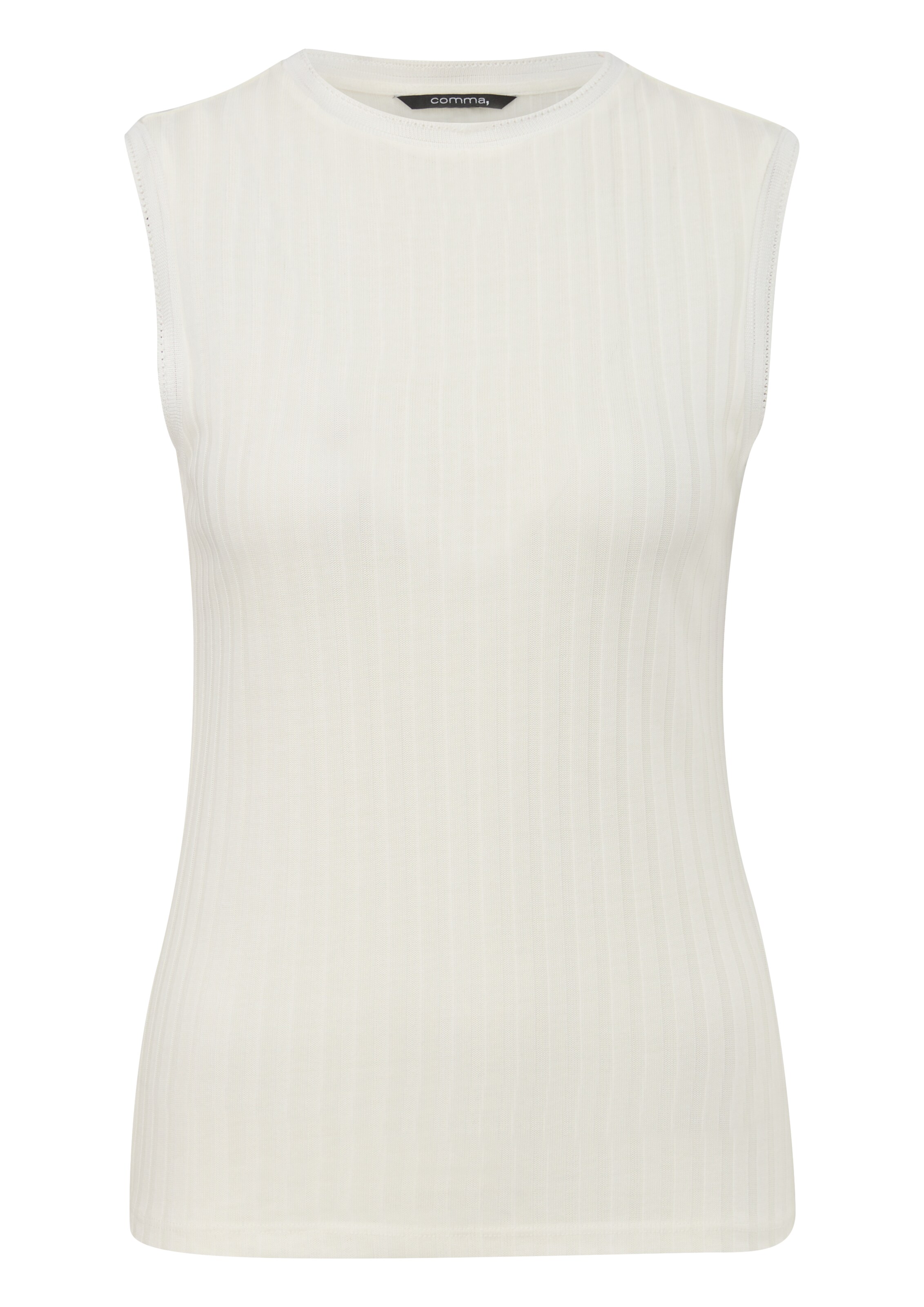 COMMA Haut en blanc, Vue avec produit