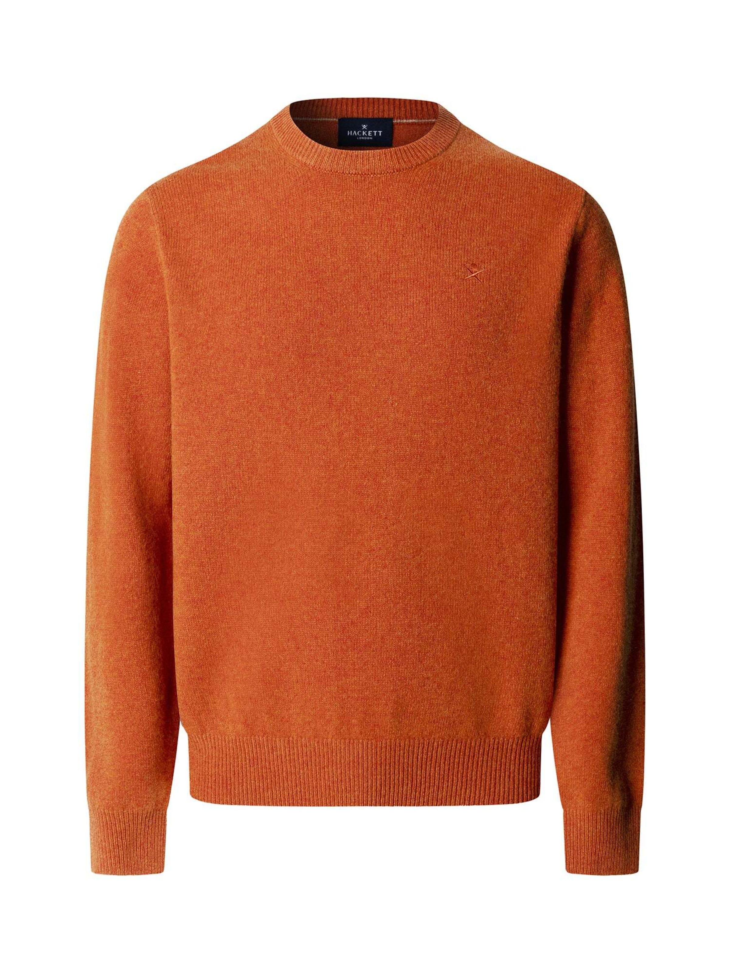 Pull-over Hackett London en orange : devant