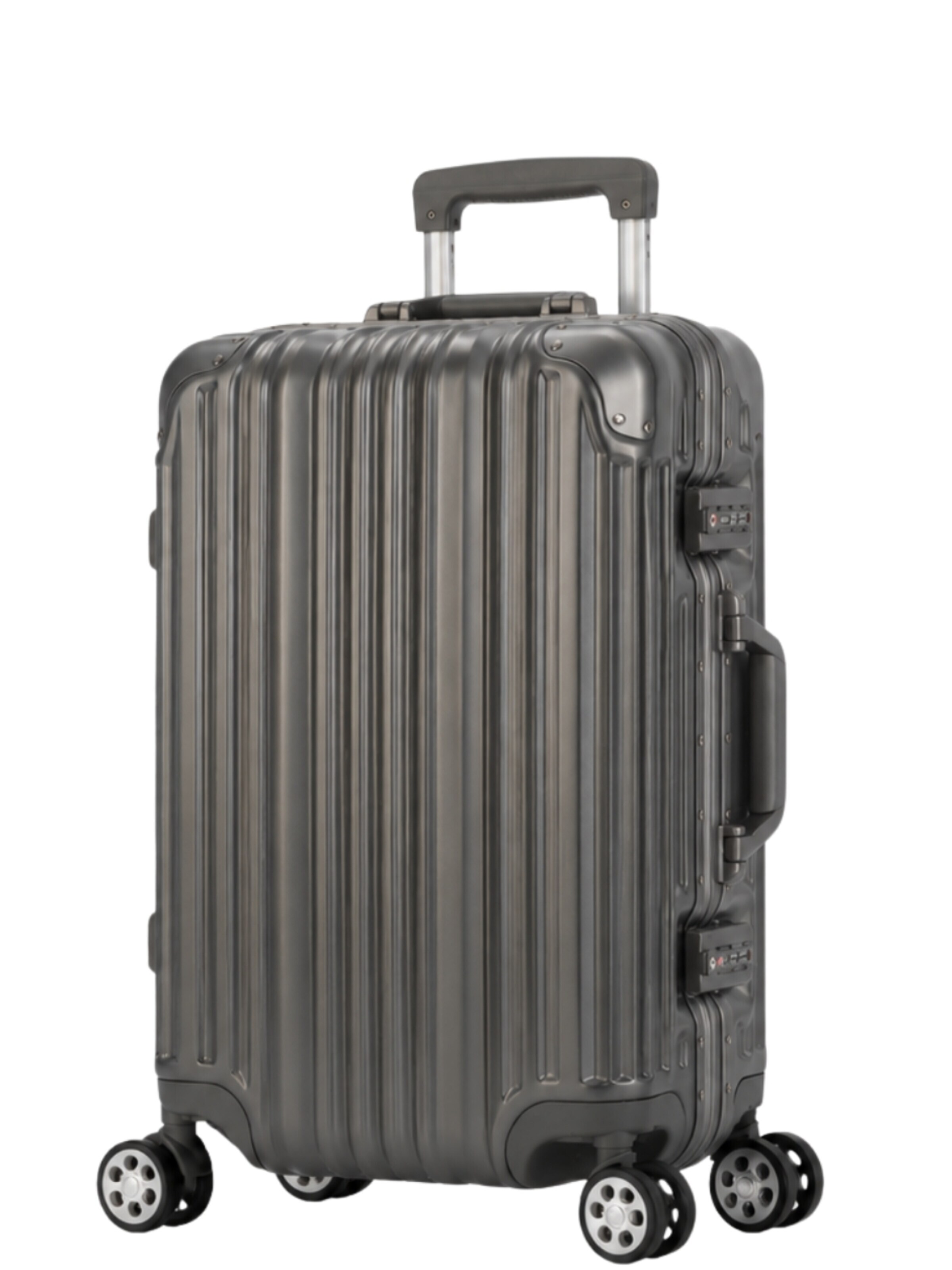 Travelhouse Suitcase 'London' in Grey: front
