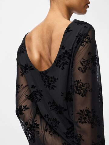 PIECES Kleid in Schwarz