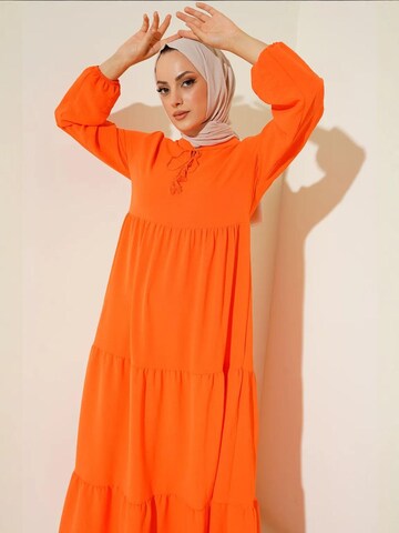 Bigdart Dress 'Midi' in Orange