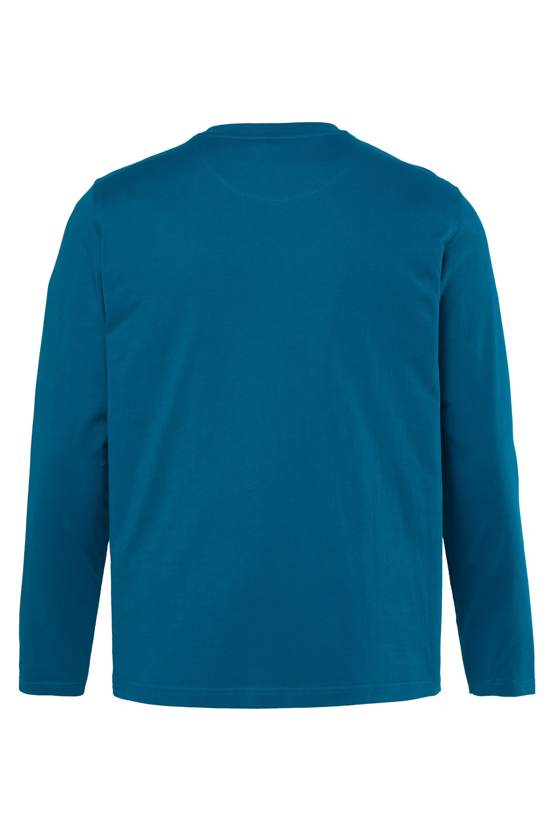 Men Plus Shirt in Blau