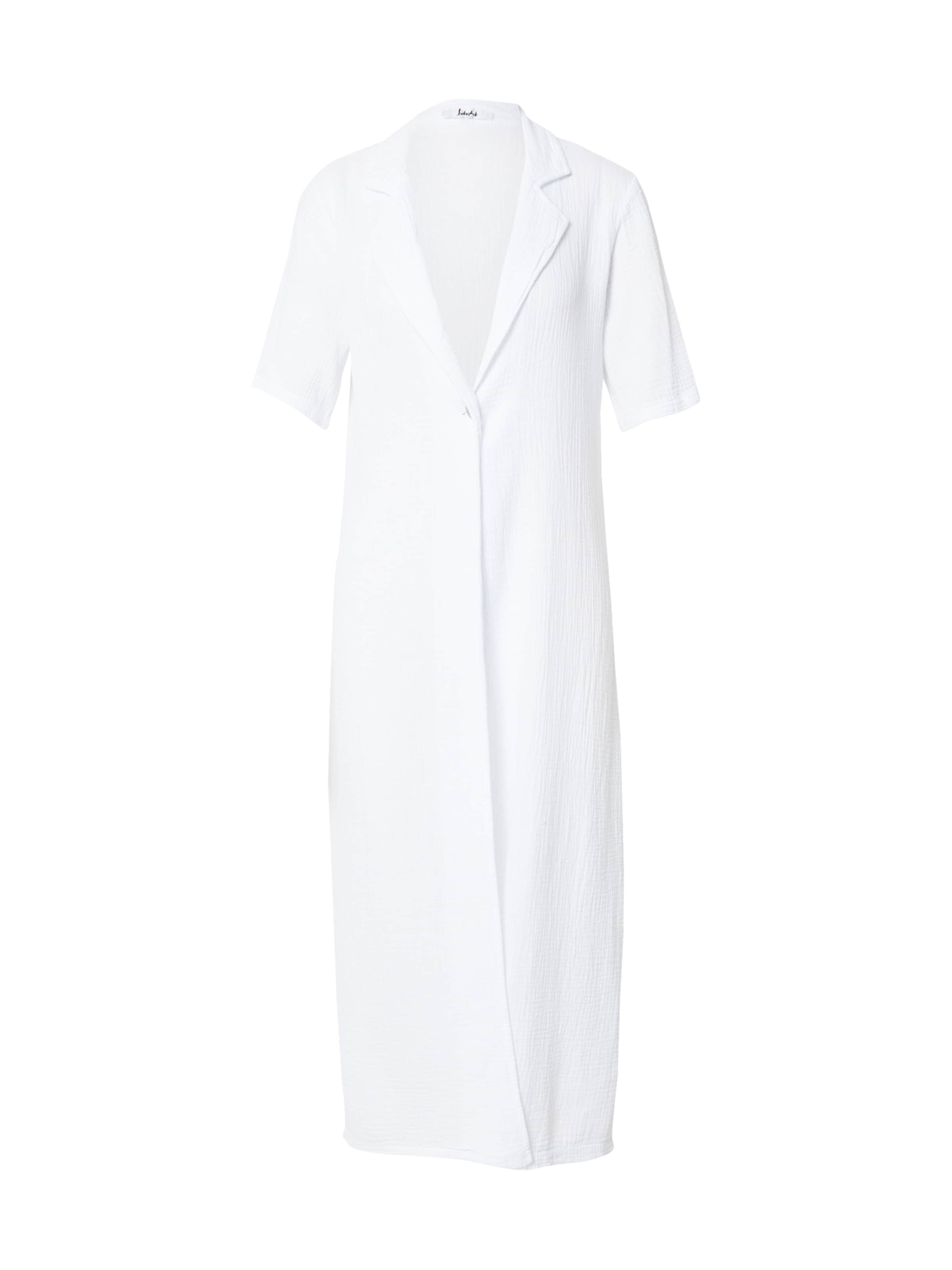 Liebesglück Tenký kabát 'ALEA' – bílá: přední strana