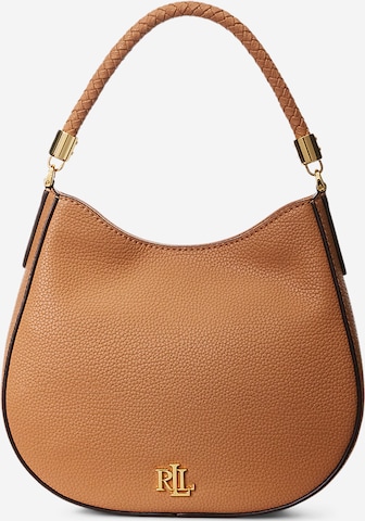 Lauren Ralph Lauren Shoulder Bag 'CHARLI' in Brown: front