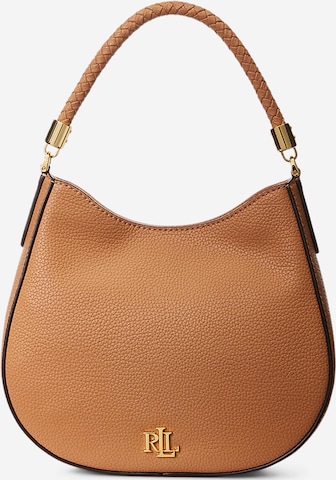 Lauren Ralph Lauren Schoudertas 'CHARLI' in Bruin: voorkant