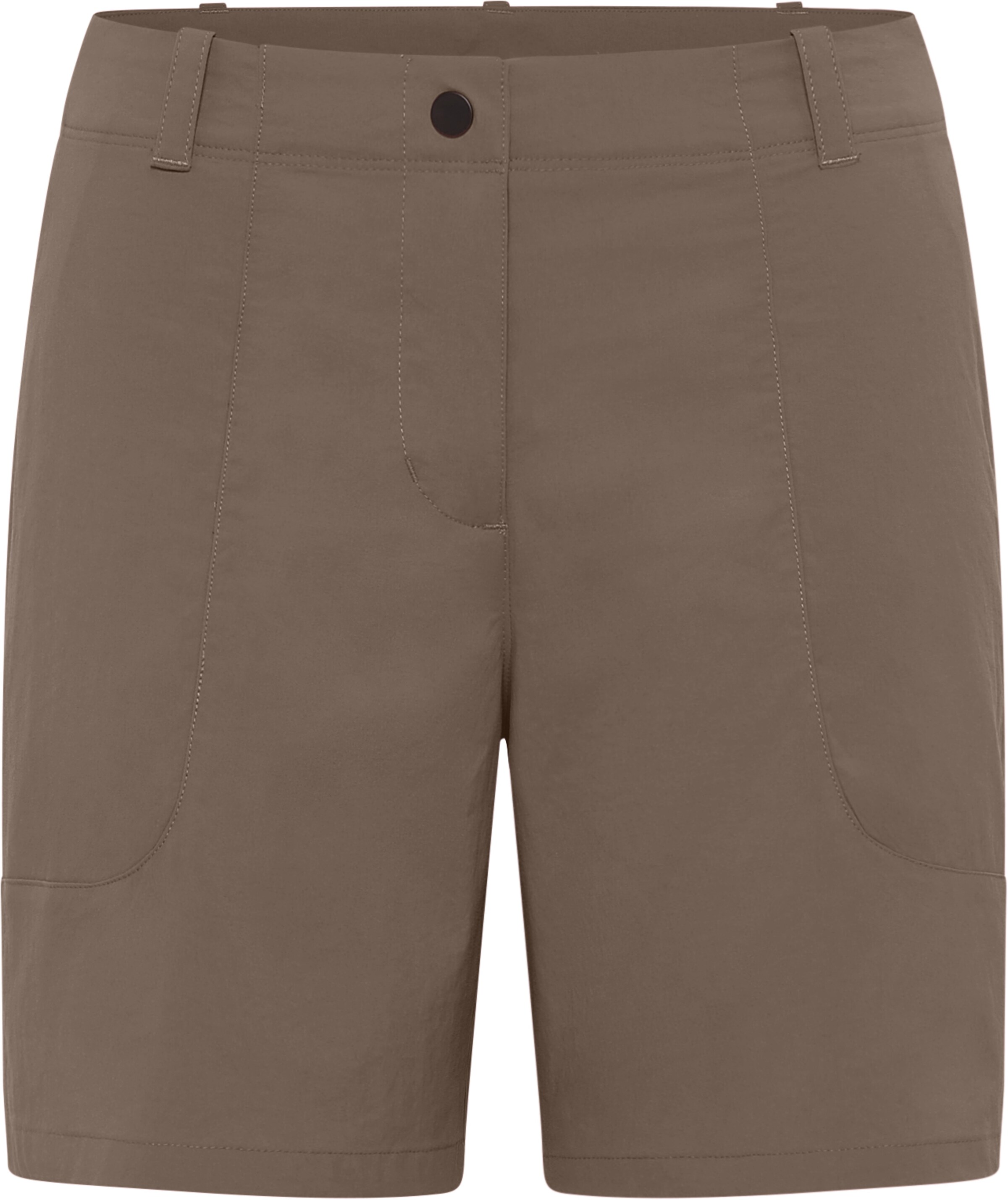 JACK WOLFSKIN Regular Outdoor trousers 'Desert' in Brown: front