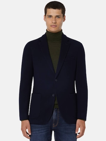 Boggi Milano Slim fit Business Blazer 'Bari' in Blue: front