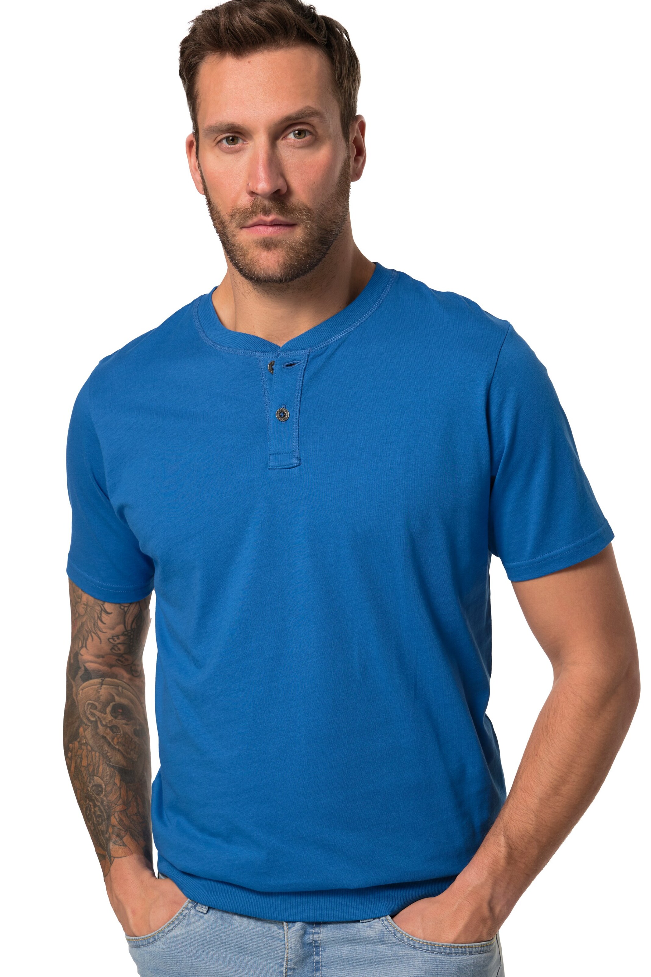 JP1880 Shirt in Blue: front