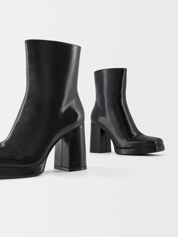 Bottines Bershka en noir