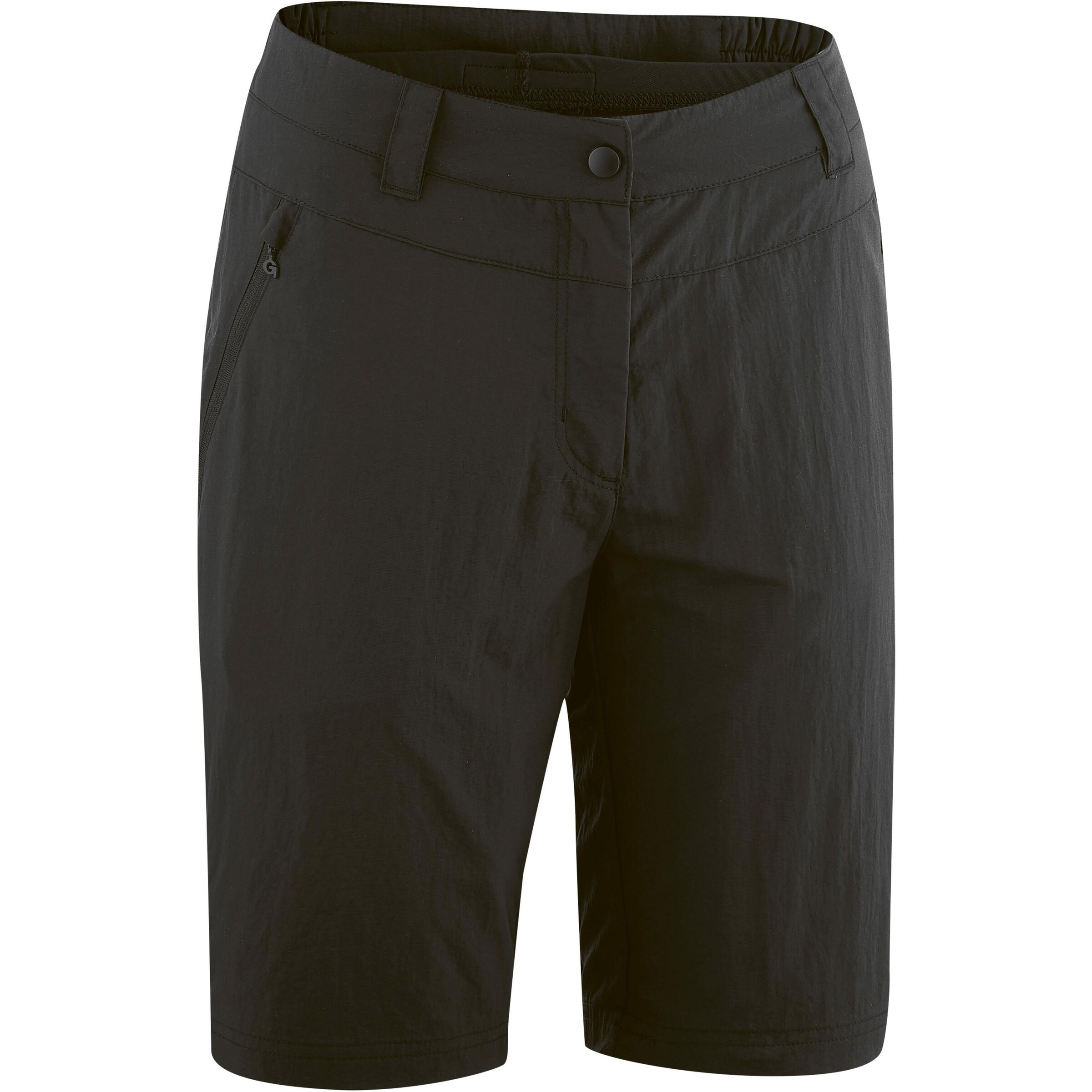 GONSO Regular Workout Pants 'Civita' in Black: front