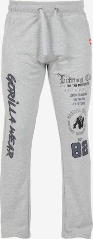 Pantaloni sportivi 'Colorado' di Gorilla Wear in grigio: frontale