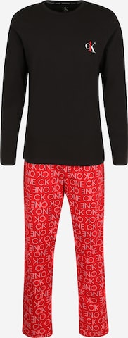 Calvin Klein Underwear Pyjama in Schwarz: front