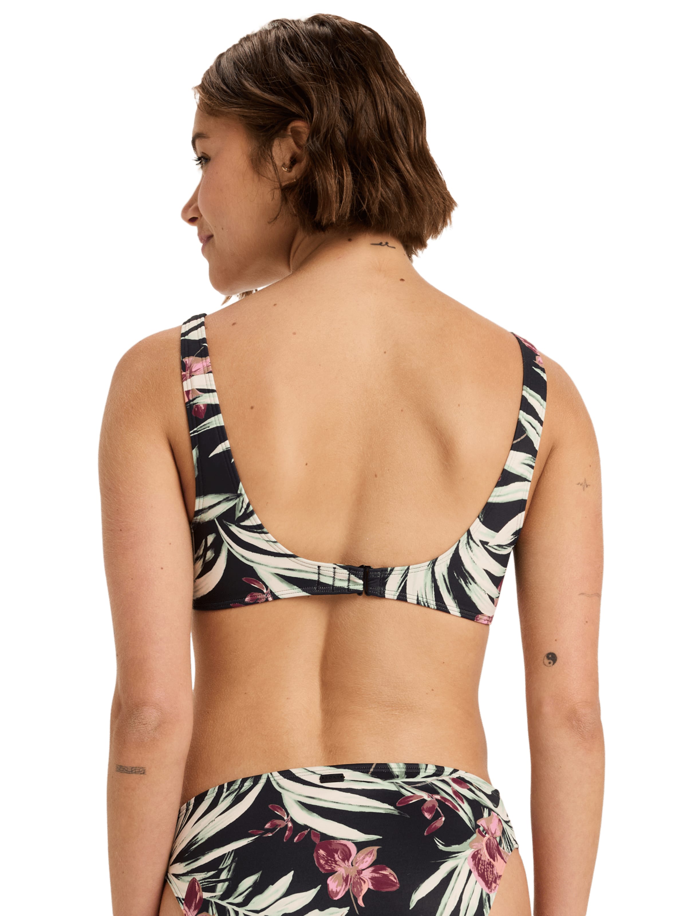 ROXY Bralette Bikini Top in Black