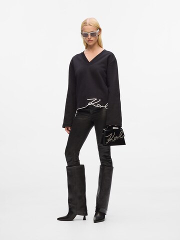Karl Lagerfeld Tréning póló - fekete