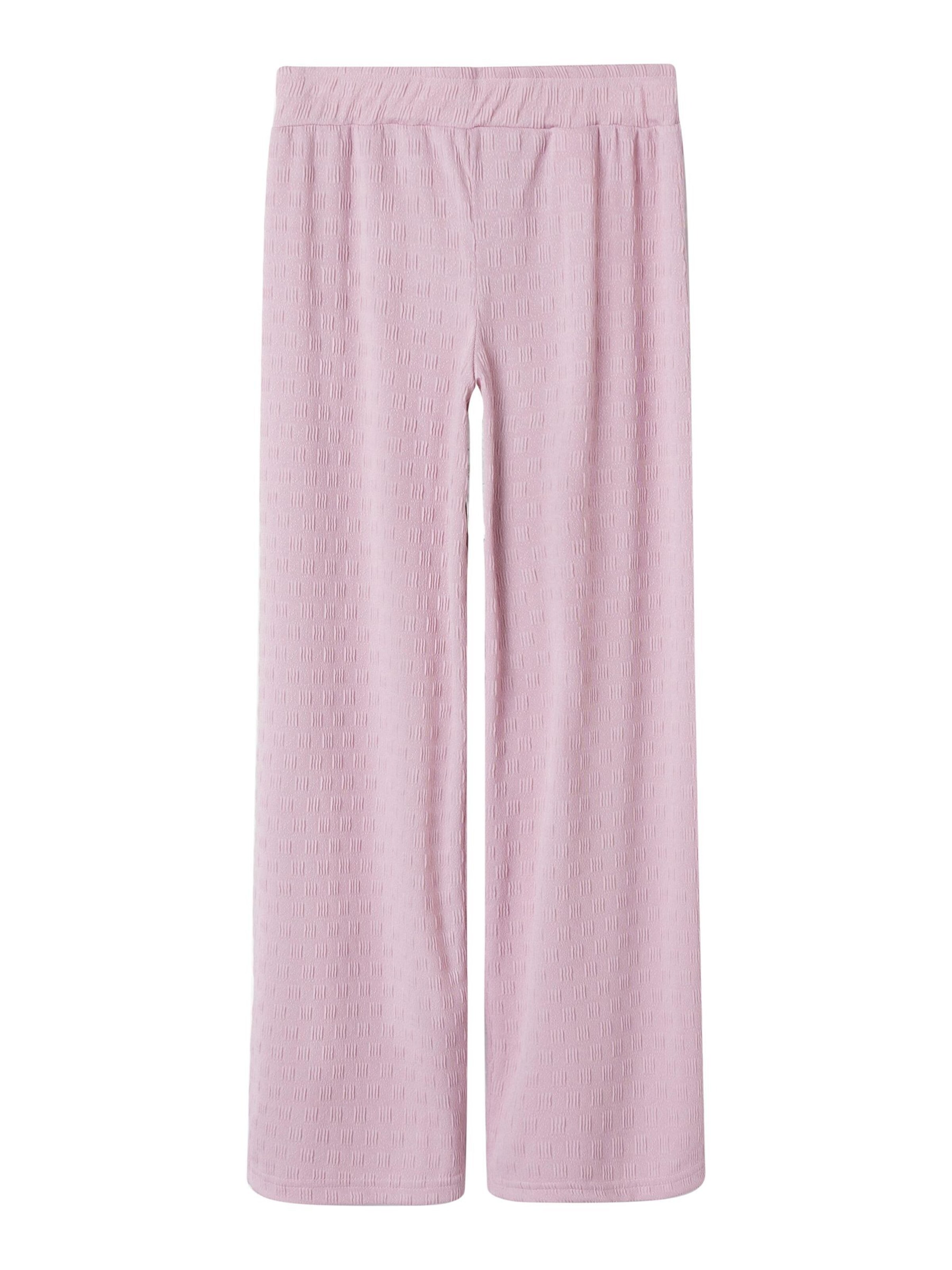 Pantalon NAME IT en rose : devant