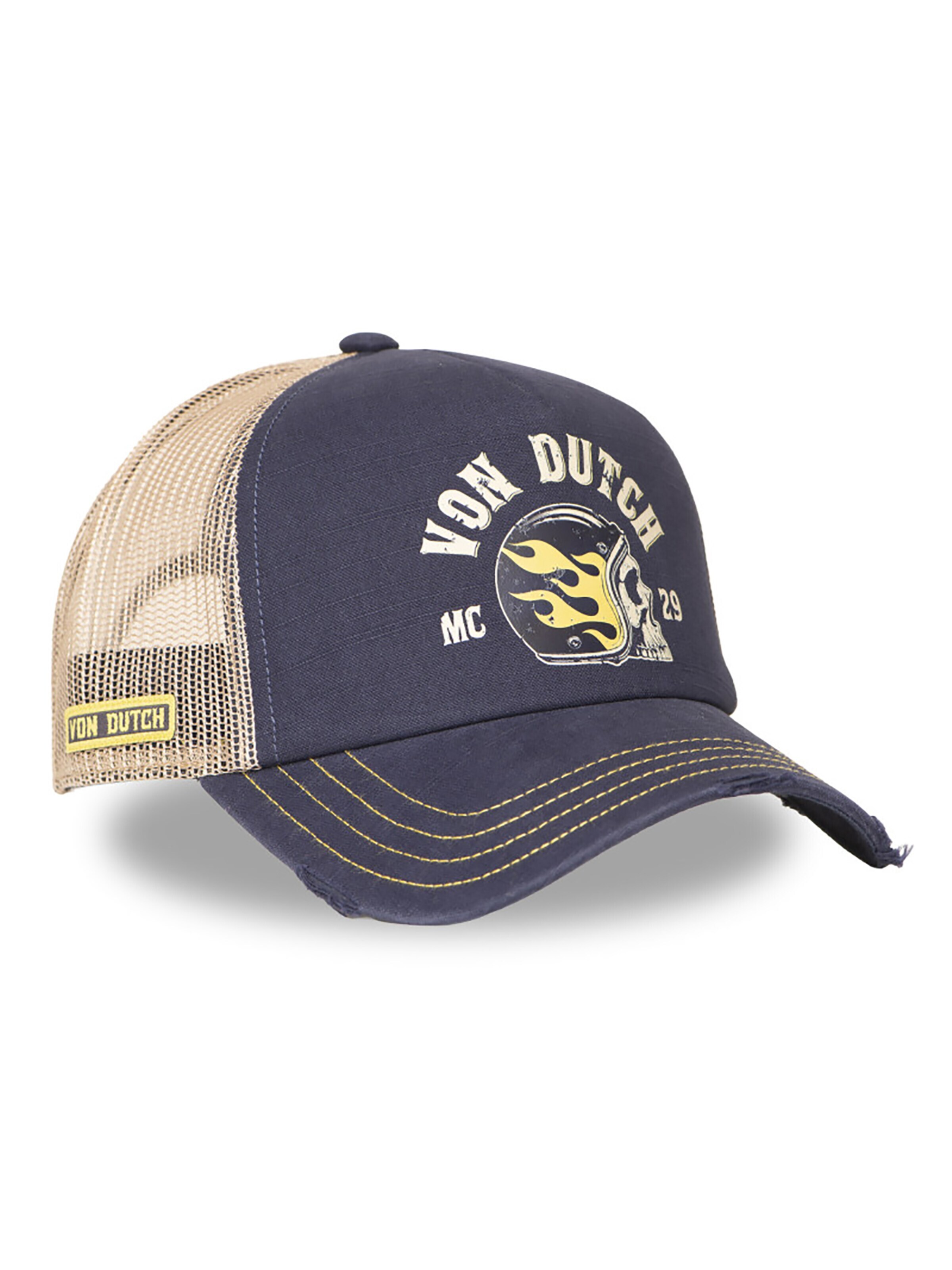 Von Dutch Cap 'Crew Helmet'‌‌‌‌ in Beige