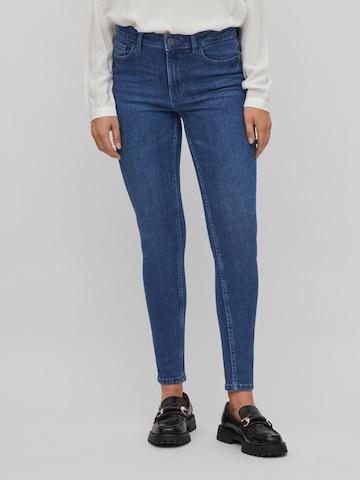 VILA Skinny Jeans in Blauw: voorkant