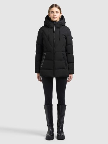 Veste d’hiver 'Rabb' khujo en noir