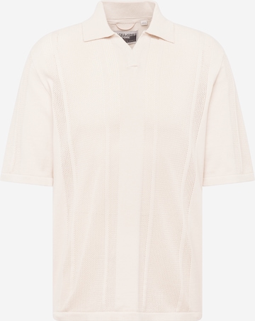 JACK & JONES Pulóver 'AIRY' - bézs: elől