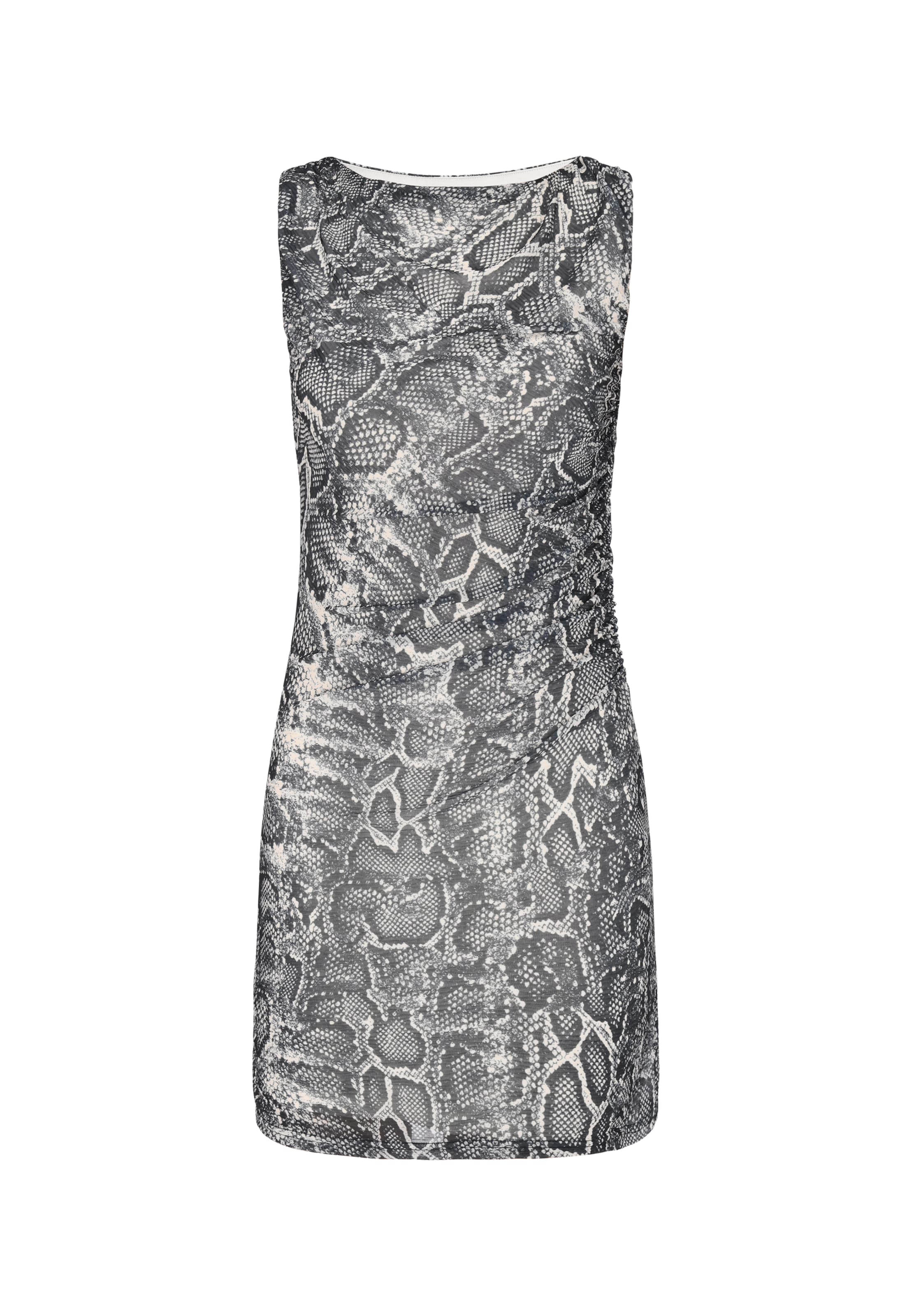 faina Jurk in Zwart: voorkant