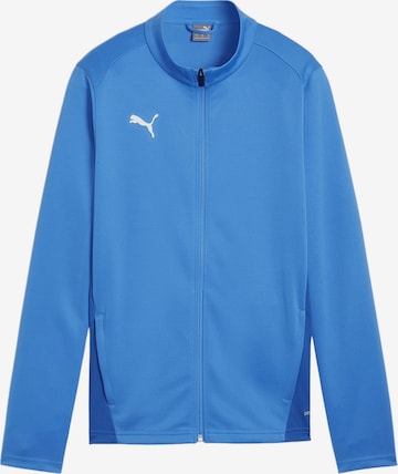 PUMA Trainingsjacke 'TeamGoal' in Blau: Vorderseite