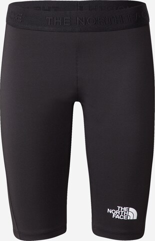 Skinny Pantaloni sport de la THE NORTH FACE pe negru: față