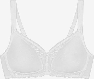 TRIUMPH BH ' Modern Lace+Cotton ' in Wit: voorkant