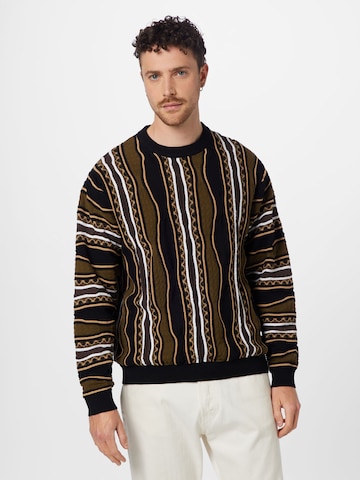 Redefined Rebel Sweater 'Teton' in Black: front