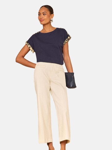 love & roses Тениска в синьо