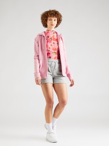 AÉROPOSTALE Zip-Up Hoodie in Pink