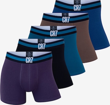Boxers ' Cotton Stretch & Travel Bag ' CR7 - Cristiano Ronaldo en mélange de couleurs : devant