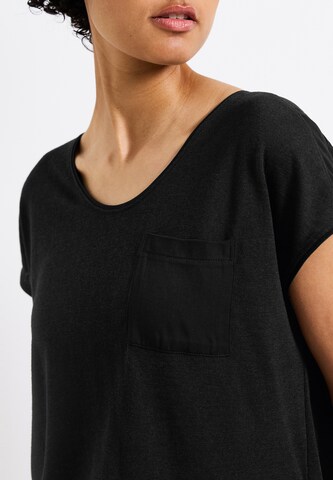 STREET ONE Shirt in Black