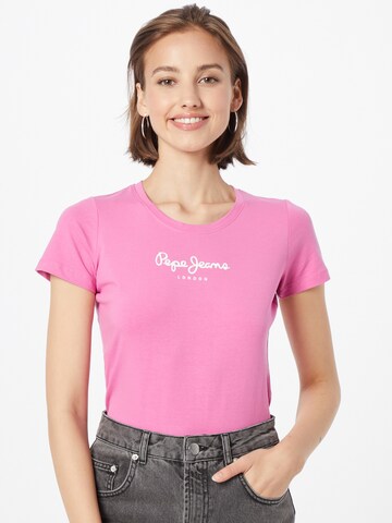 Pepe Jeans Shirt 'NEW VIRGINIA' in Pink: front
