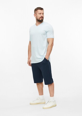 s.Oliver Men Tall Sizes Shirt in Blue