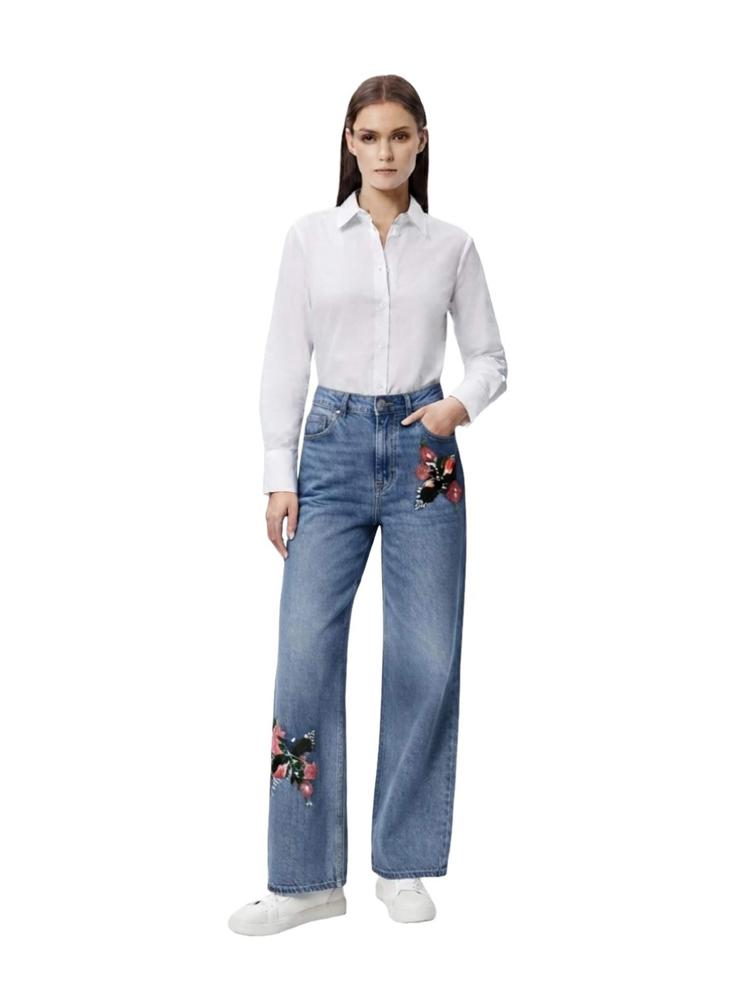 PfauGermany Loose fit Jeans 'Unique' in Blue