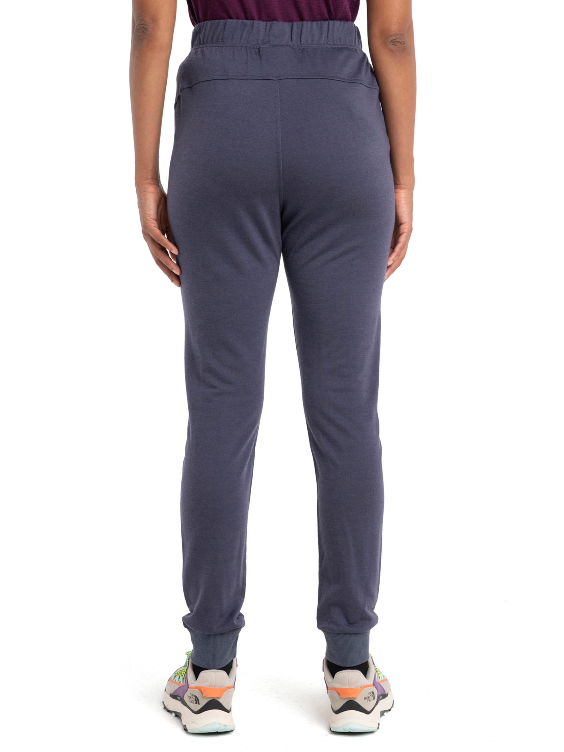 ICEBREAKERTapered Hlače 'Crush II' - siva boja