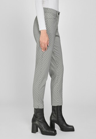 Coupe slim Pantalon Peter Hahn en gris