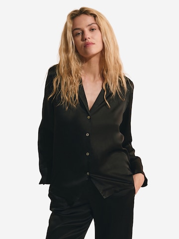 Camicia da notte 'Pearly' di ETAM in nero