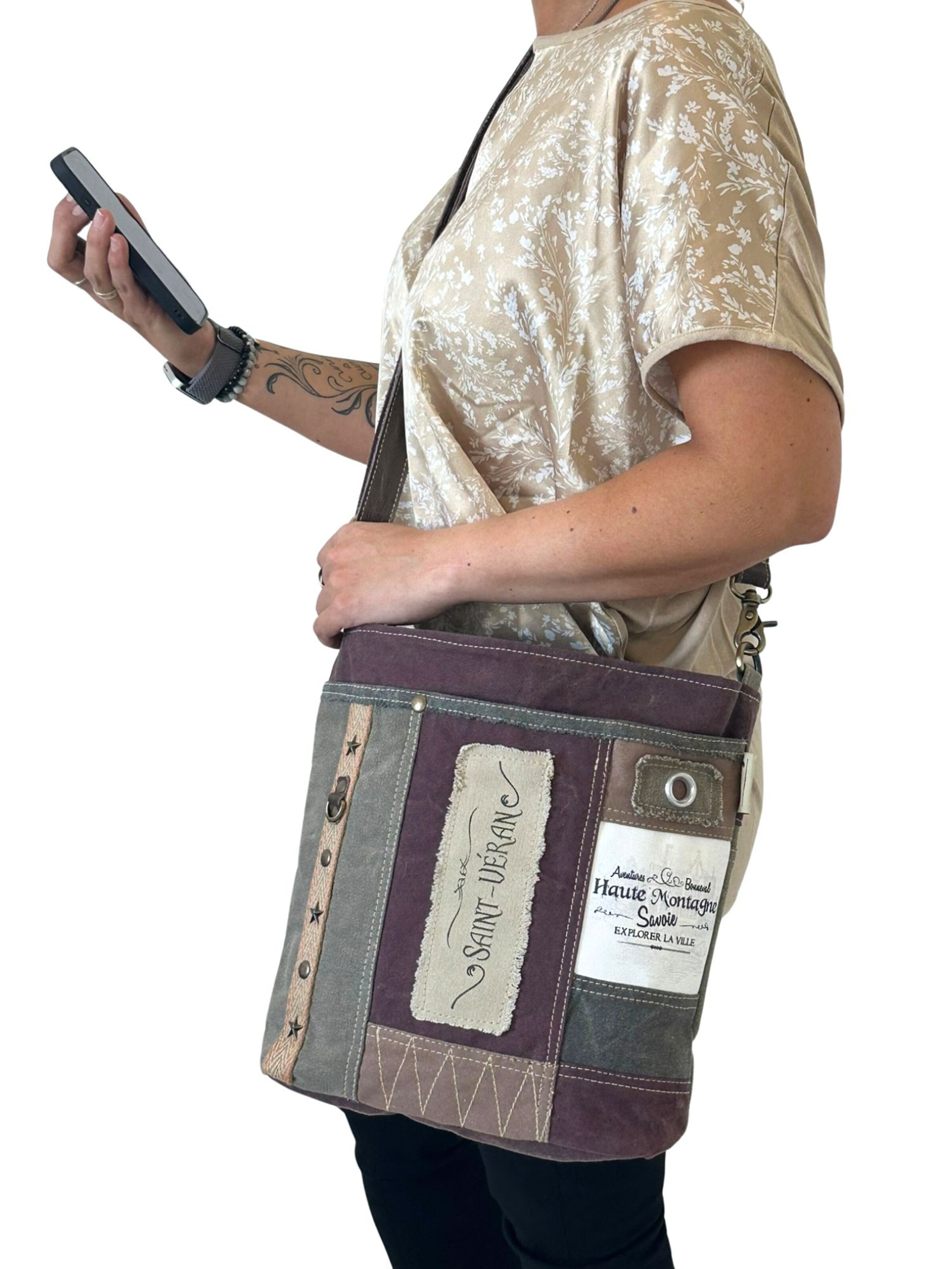 Sunsa Crossbody Bag 'Sunsa' in Brown